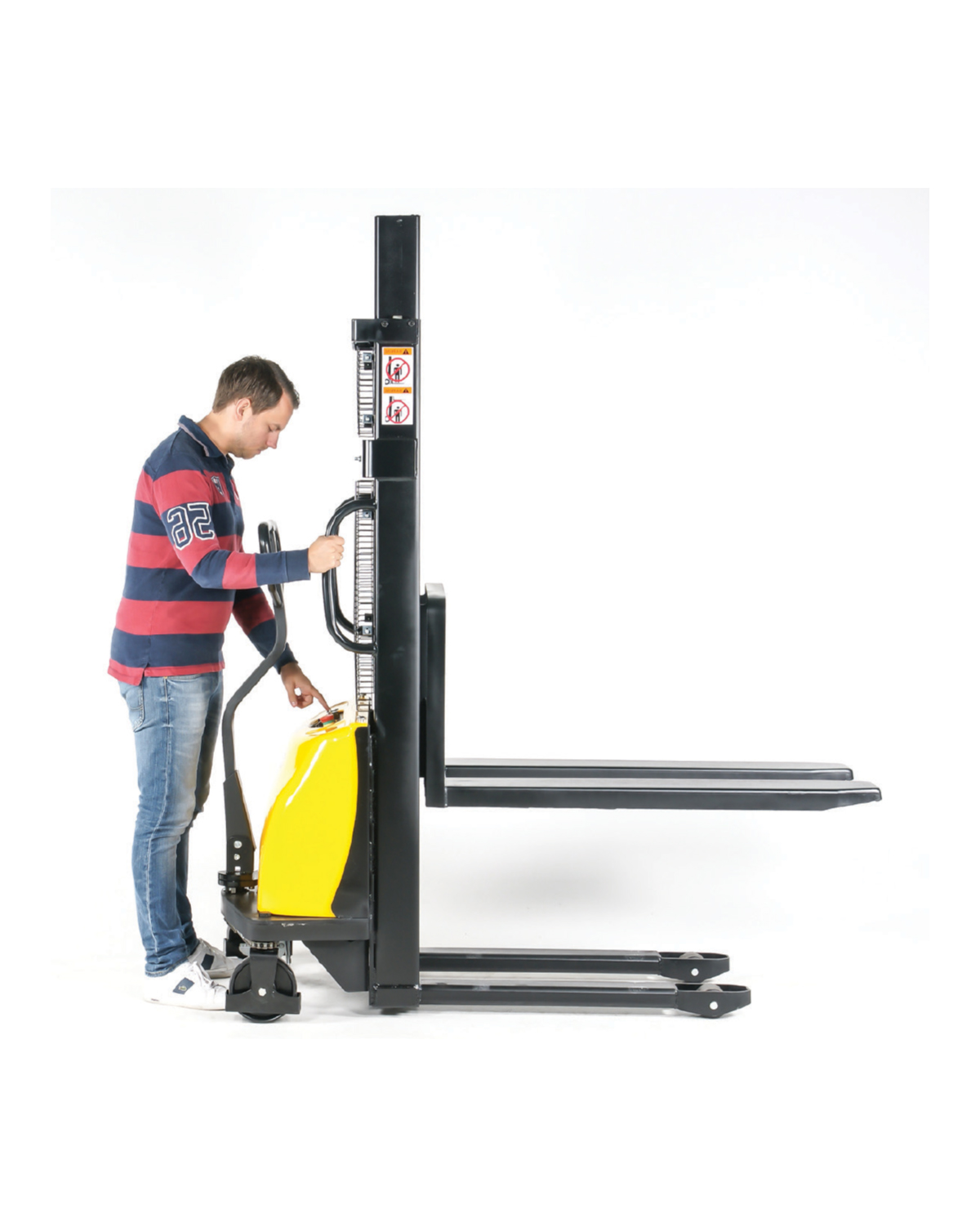 Semi-Electric Stacker, Lift H 2500 mm