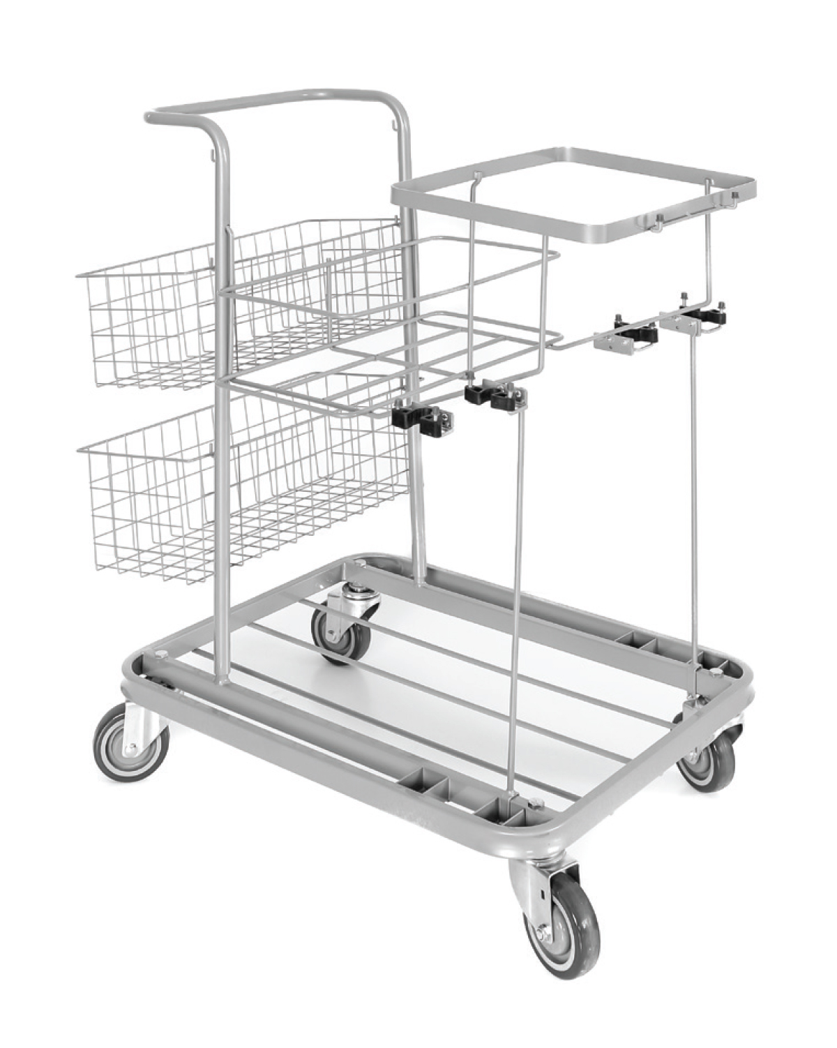 Cleaning Trolley, Silver
