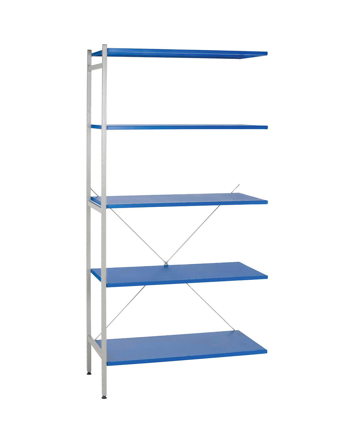 STORAGE Shelf Extension, 5 Straight shelves, W 1000 mm