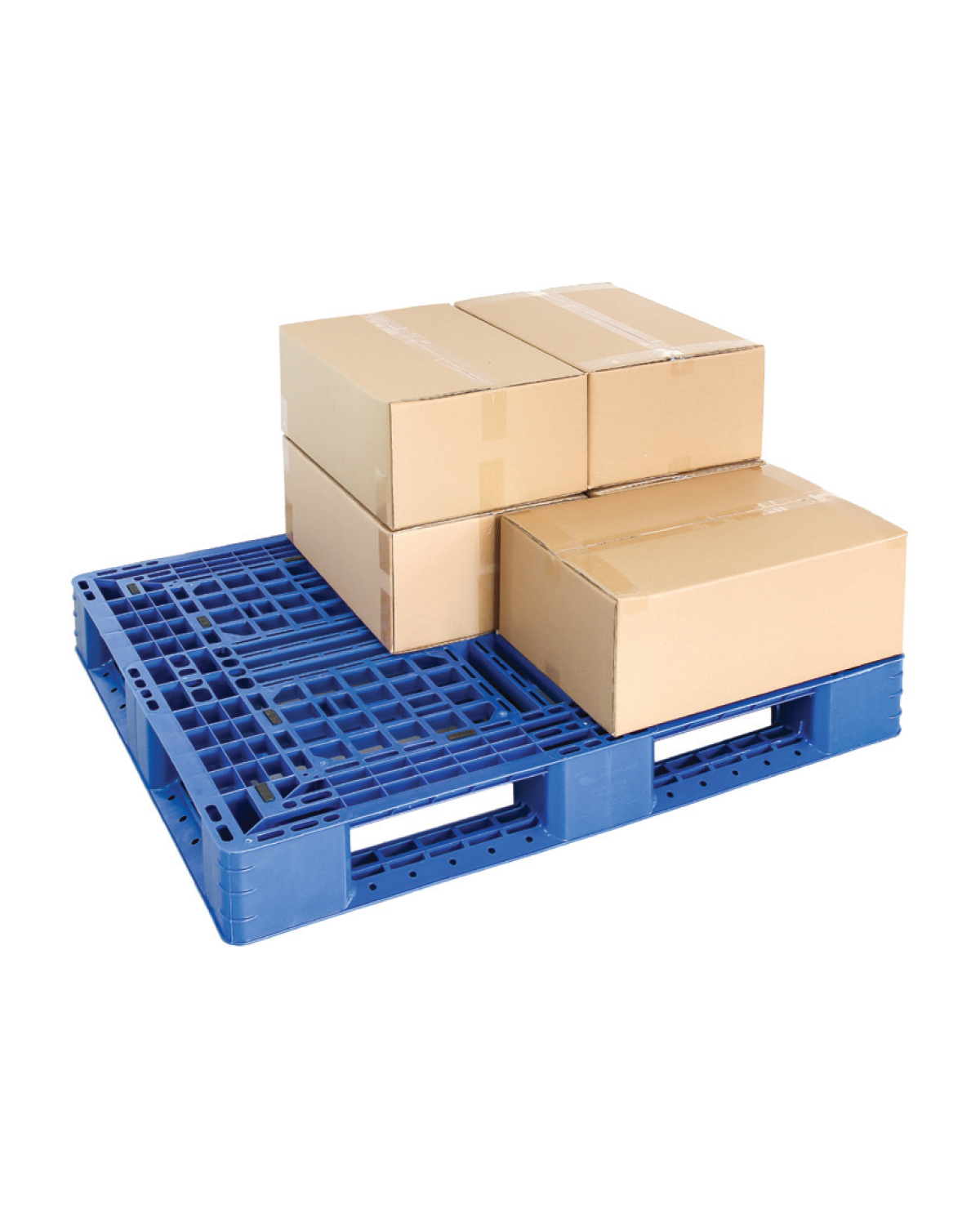 Plastic Pallet, Blue, W x D 1200 x 1000 mm