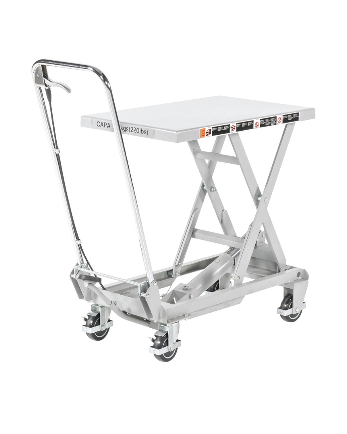 Aluminum Lift Trolley, Capacity 100 kg