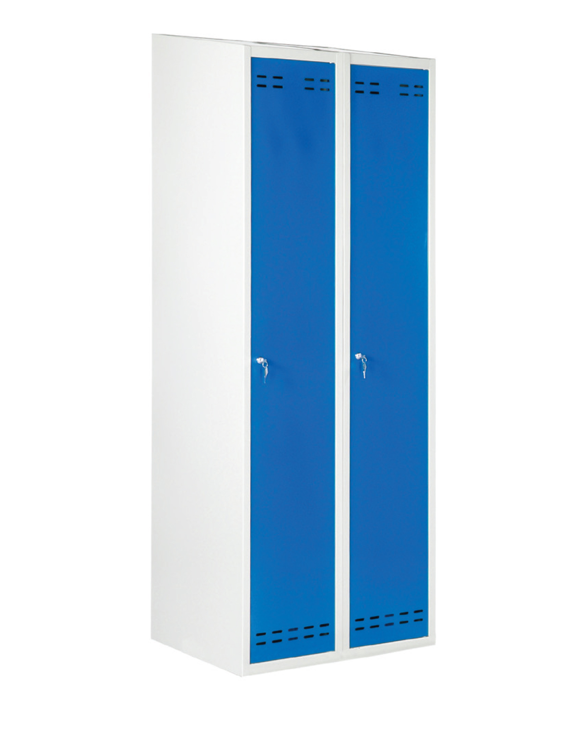 Storage Locker Blue, W 700 mm, 2-door