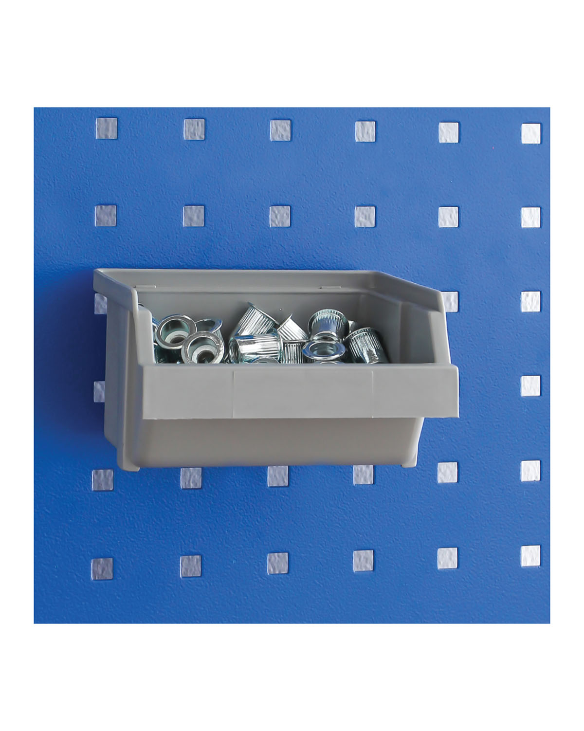 Plastic bin, Width 100 mm + Holder for Tool pane