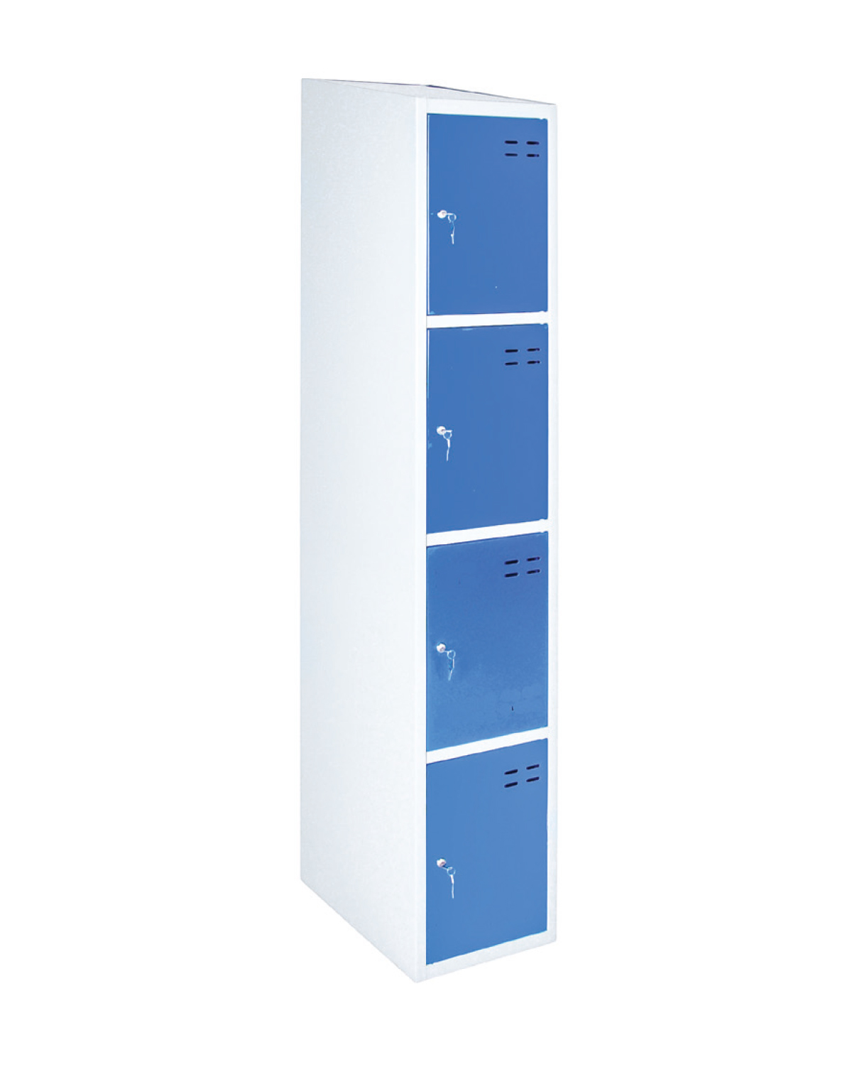 Storage Locker Blue, W 350 mm, 4-door