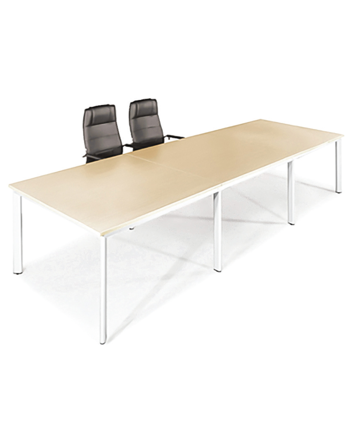 Conference Table, Rectangle, Birch, W 2400 mm