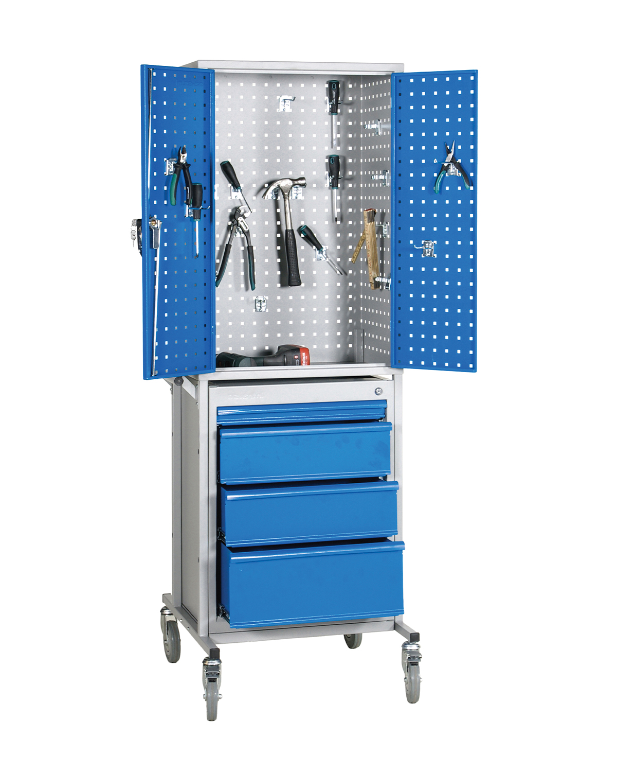 Tool Trolley STRONG + 4 drawers