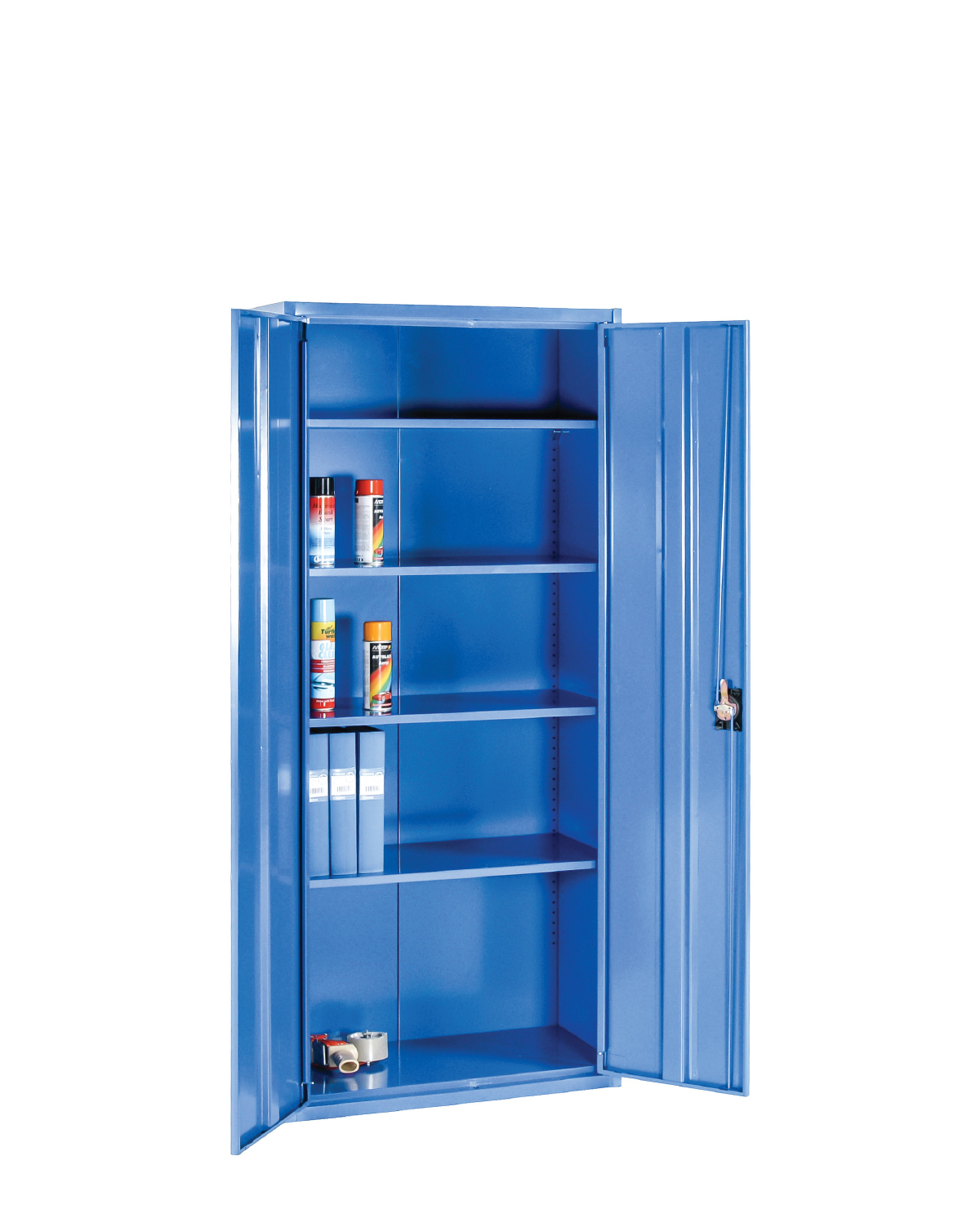 Storage Cabinet, Blue, W 800 mm x H 1800 mm