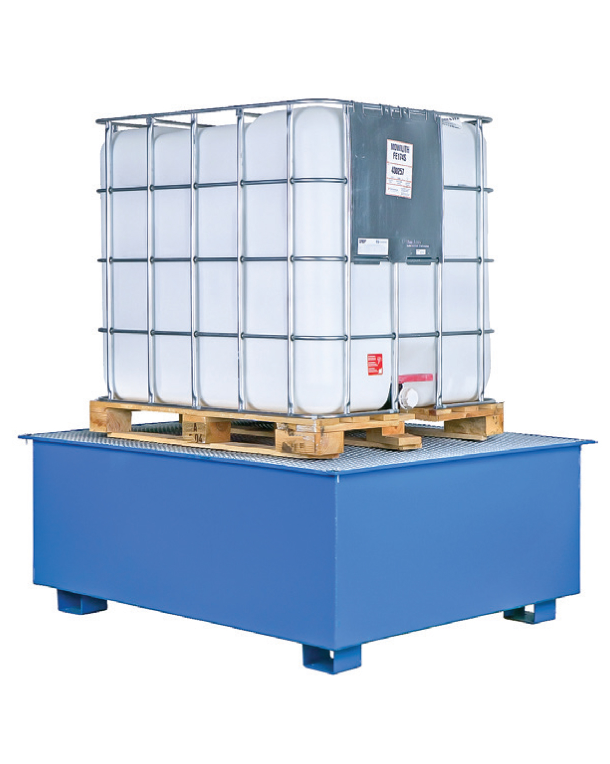 Drum pallet for 1 IBC container, Volume 1100 L