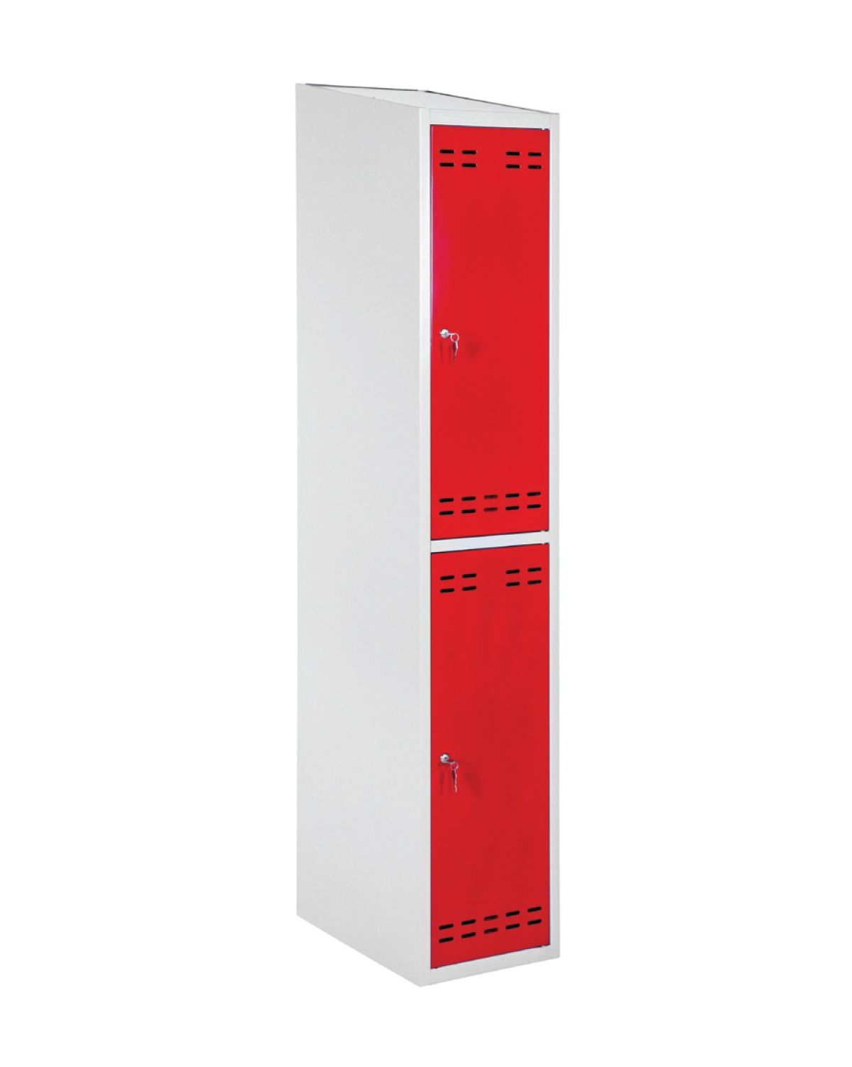 Storage Locker Red, W 350 mm, 2-door
