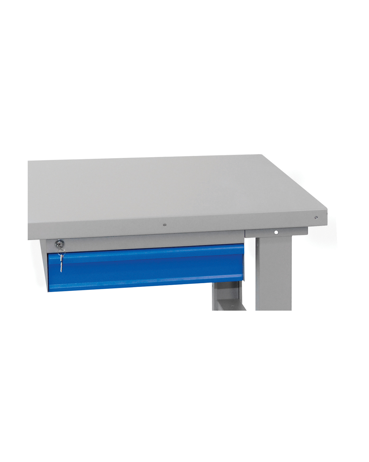 Lockable Drawer for Workbench Strong, H 100 mm