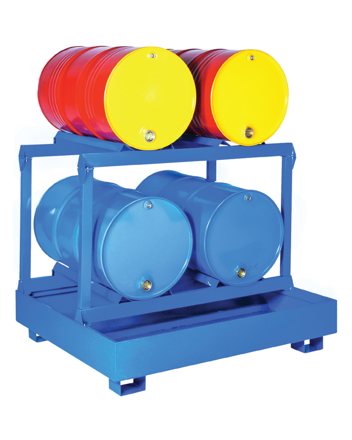 Drum Pallet, Horizontal, 4 drums, Volume 440 L
