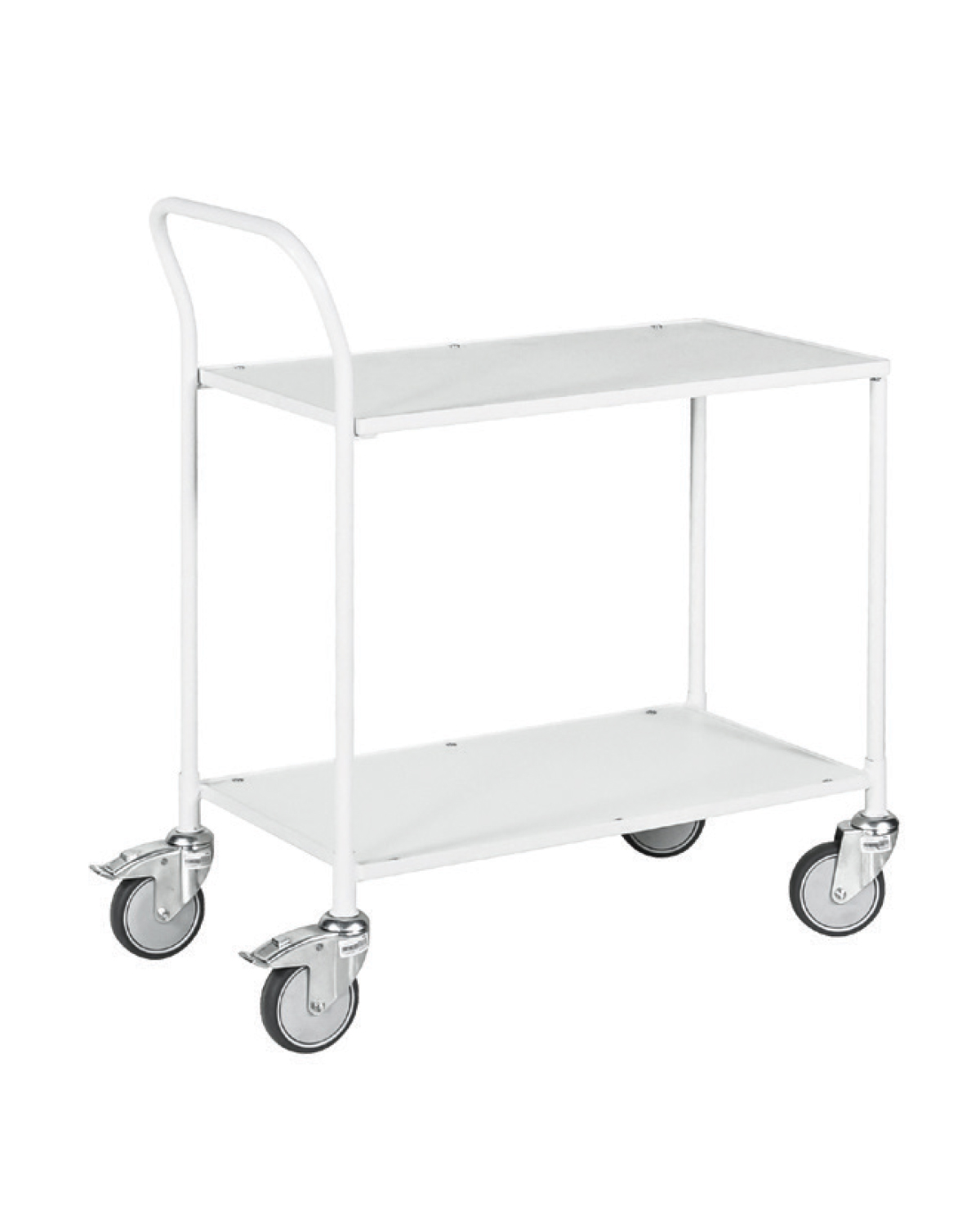 Platform Trolley, White, Width 465 mm