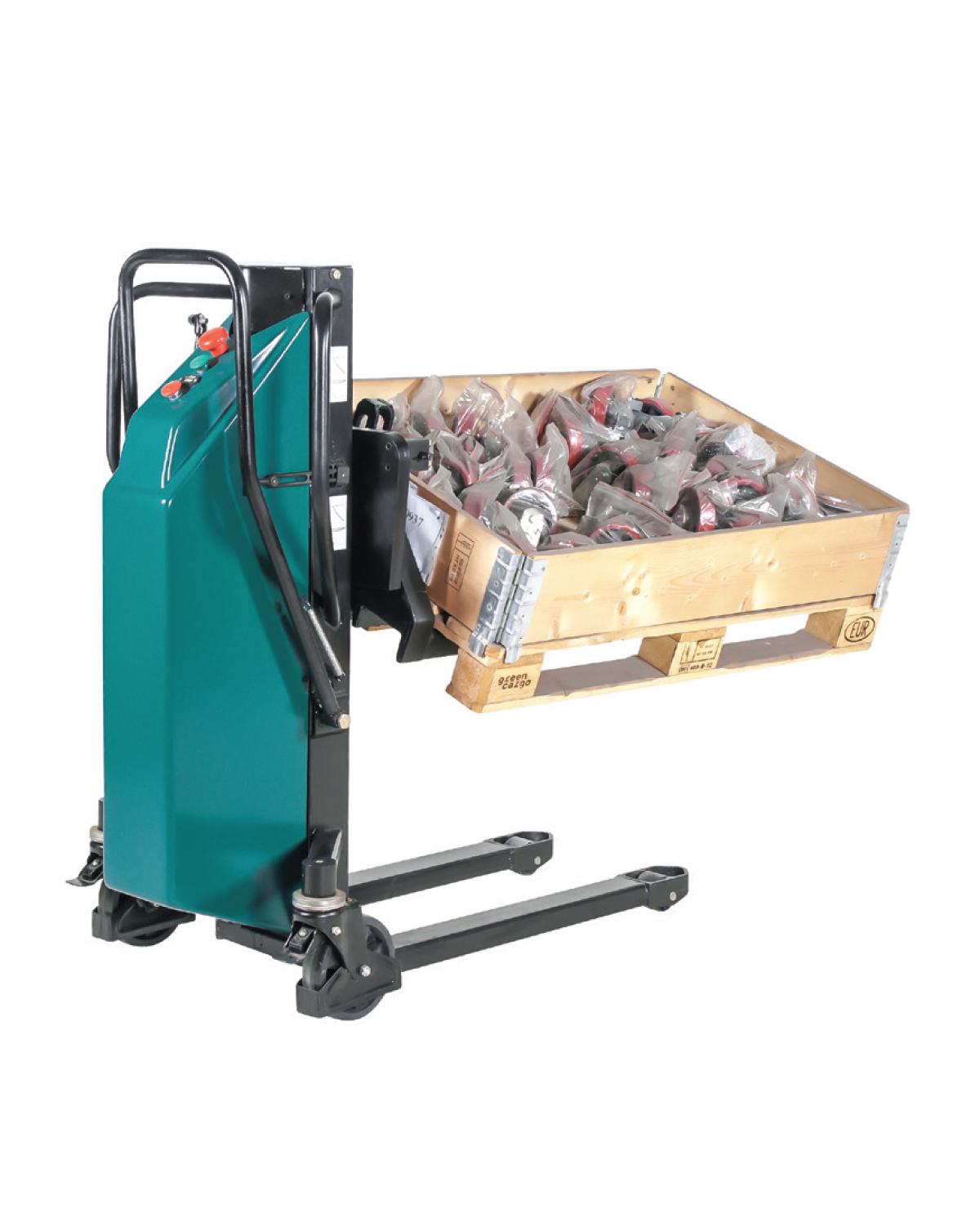 Tilting Stacker, Electric, Capacity 800 kg