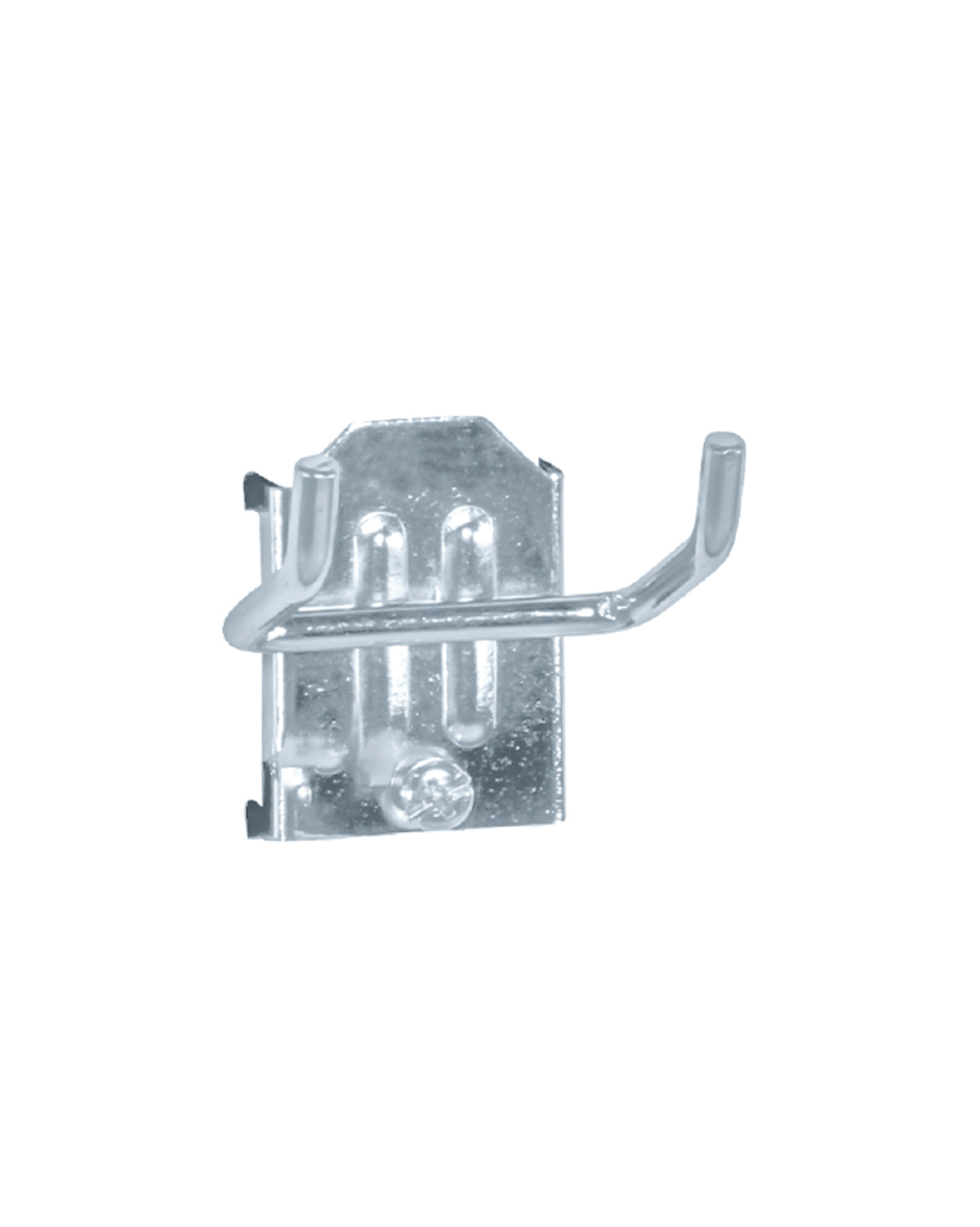 Angled Double Hook, Width 40 mm, 3-pack