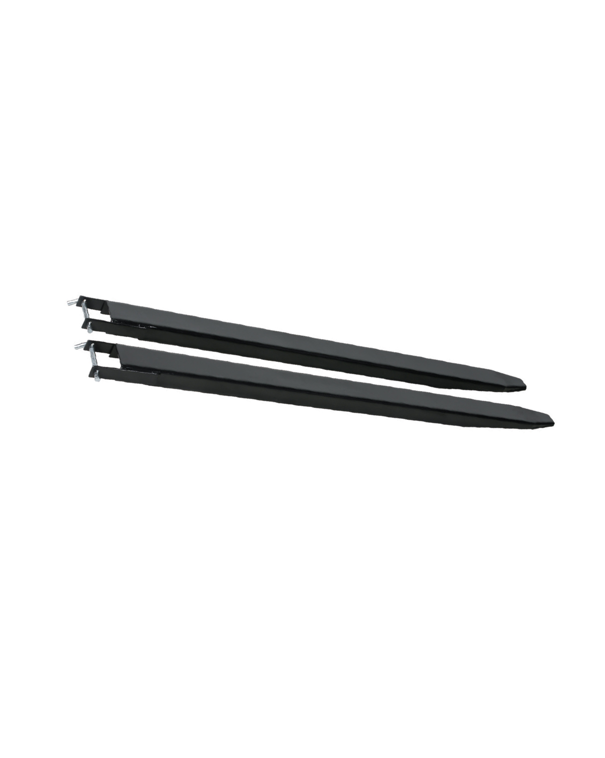 Fork Extension, Black, Max 2200 x 125 x 45 mm, 2-pack