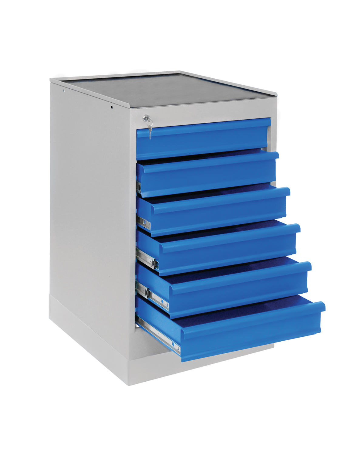 Free standing Drawer unit, 6 drawers + floor stand