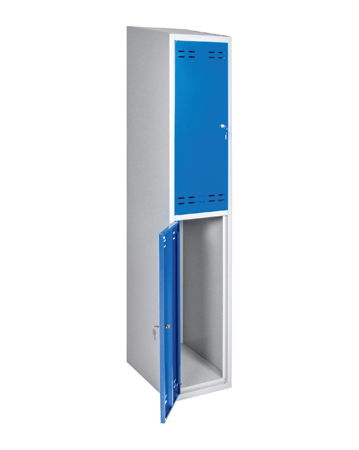 Storage Locker Blue, W 350 mm, 2-door