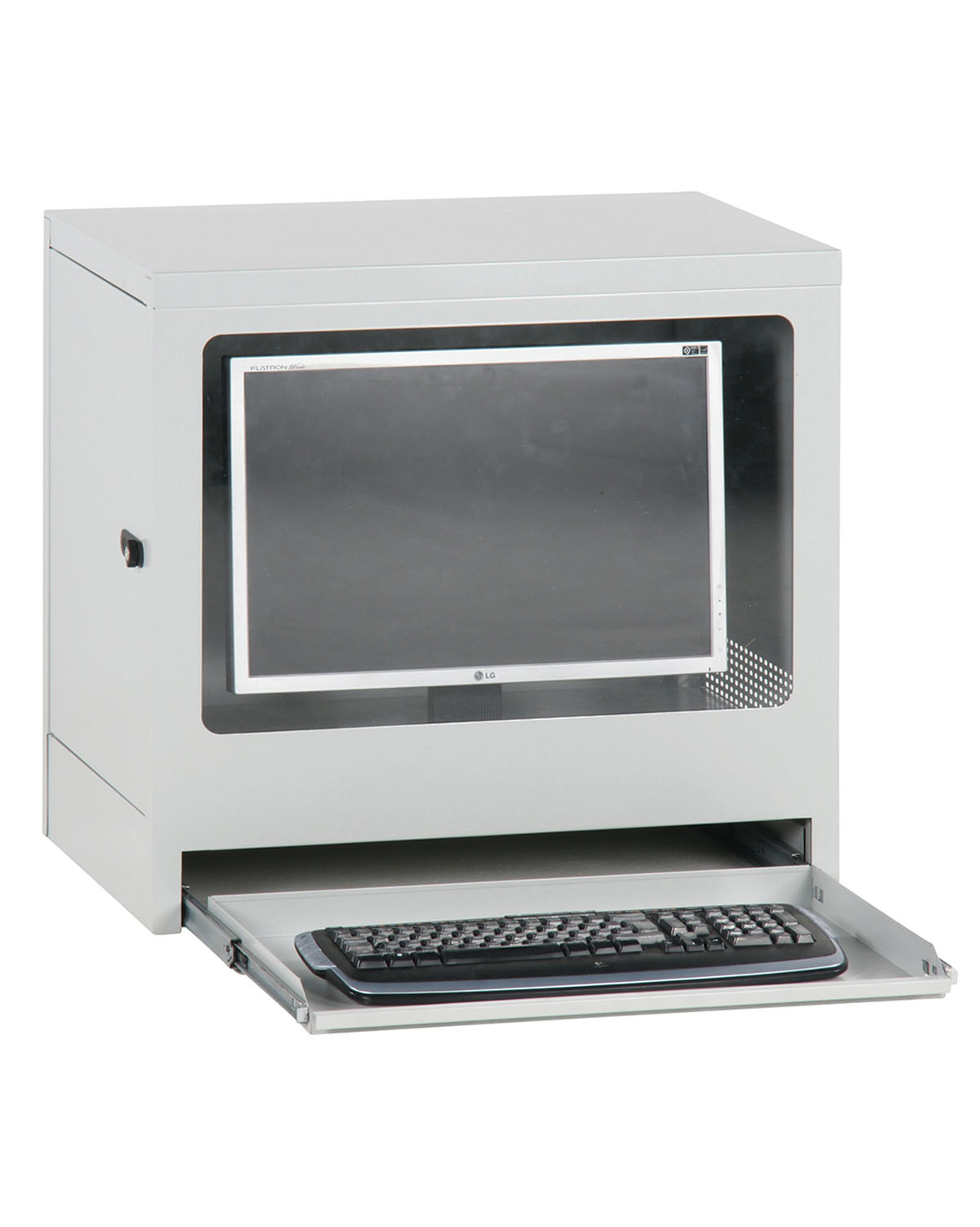 ComputerCabinet, Desktop, Grey