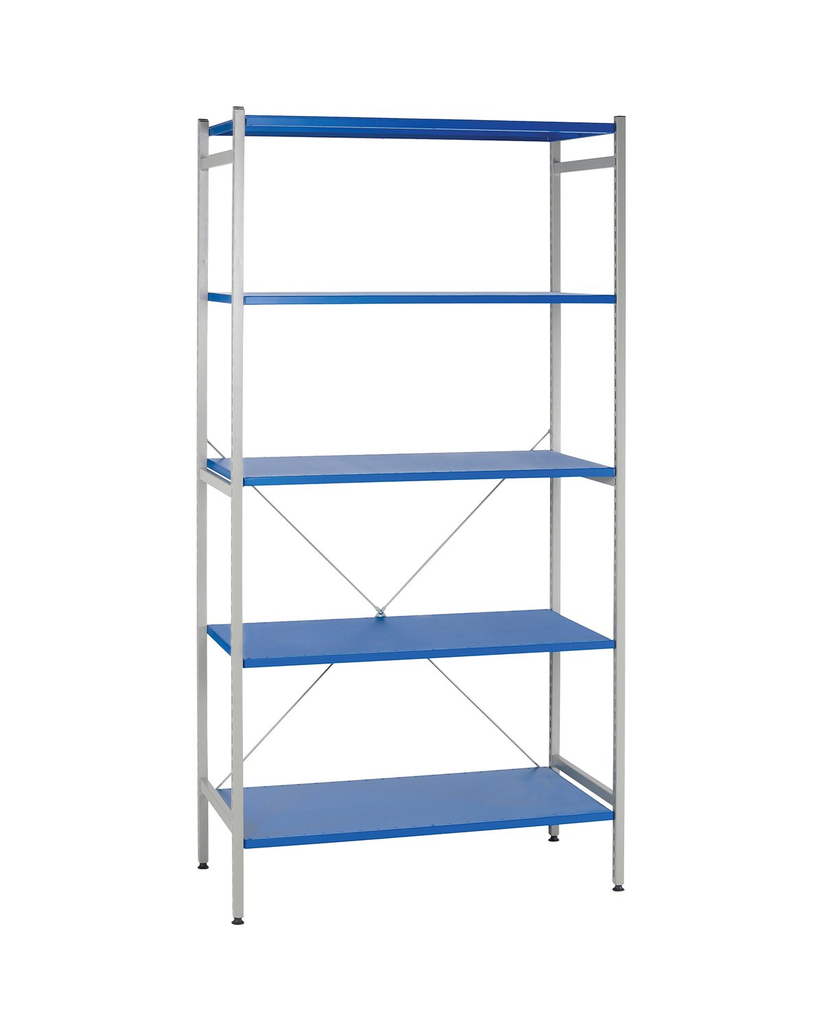 STORAGE Shelf, 5 Straight shelves, W 1000 mm