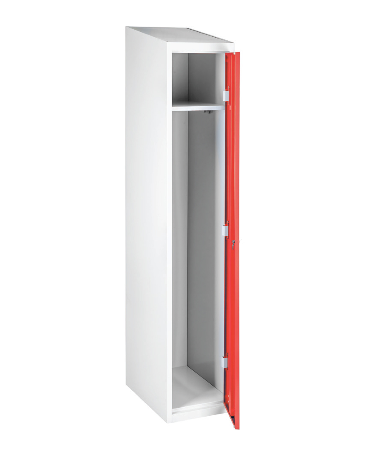 Storage Locker Red, W 350 mm, 1-door