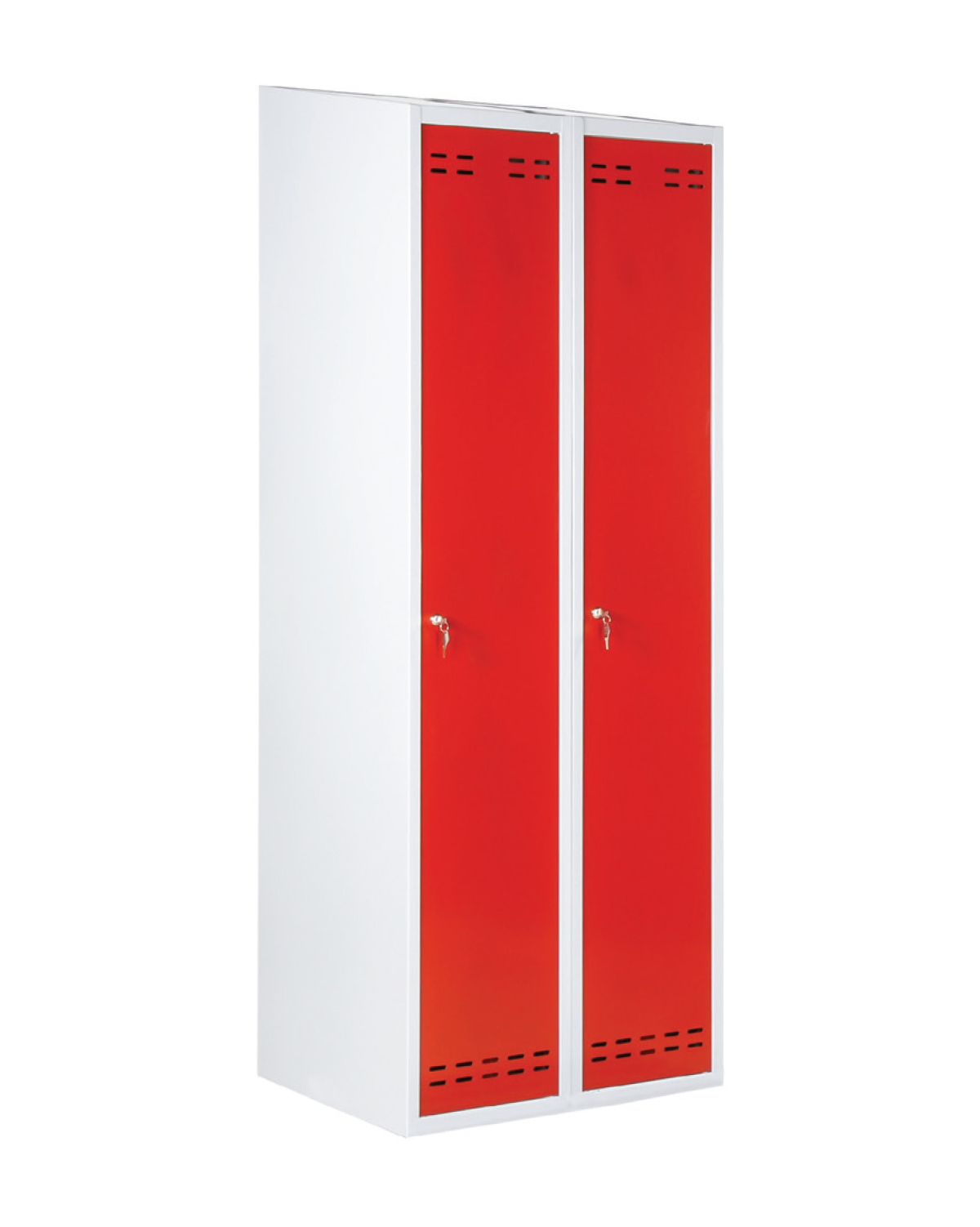 Storage Locker Red, W 700 mm, 2-door