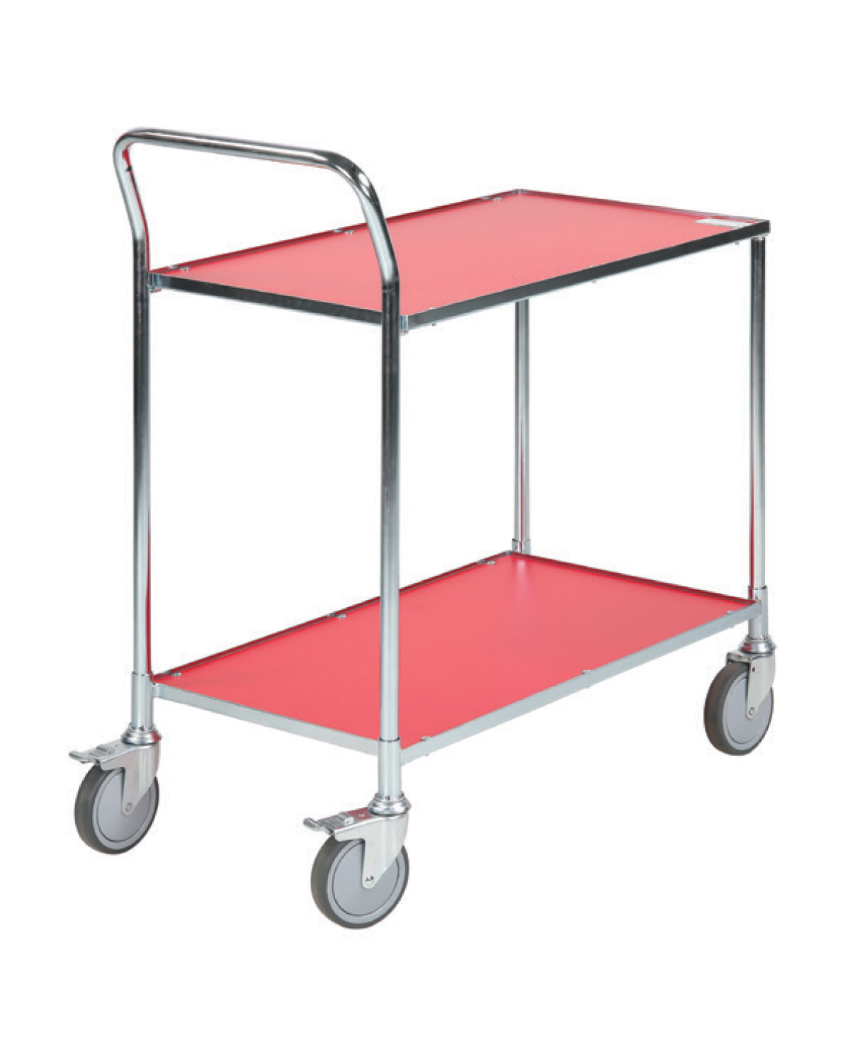 Platform Trolley, Red, Width 465 mm