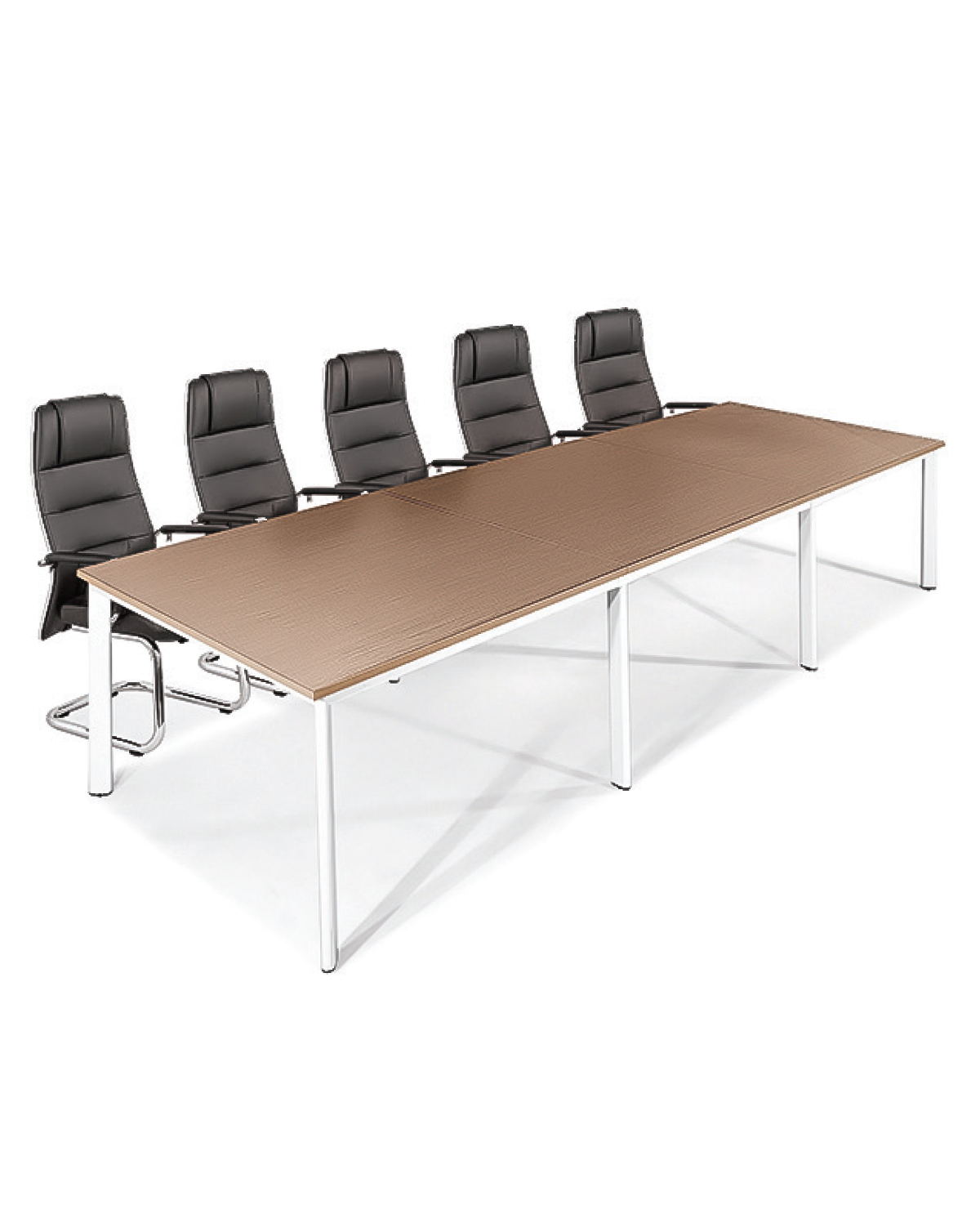 Conference Table, Rectangle, Walnut, W 3600 mm